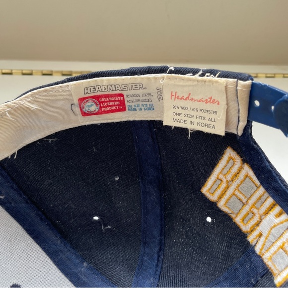 Vintage Cal California Berkeley Baseball Hat Cap One Size SnapBack Men’s Womens - Picture 9 of 9